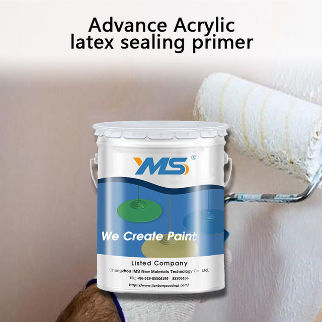 B51-2 Avance Primer de sellado de látex acrílico | Sellador de alto rendimiento y bloqueador de manchas