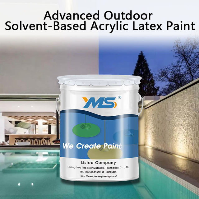 B12-26 Fortschrittliche Acryl-Latexfarbe f&uuml;r den Au&szlig;enbereich | Langanhaltender Schutz und Allwetterbest&auml;ndigkeit
